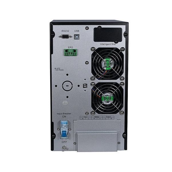 Джерело безперебійного живлення Kraft KRF-T6000VA/6KW(LCD)Ex Pro Online UPS під зовнішній акумулятор (42-00022) 42-00022 фото