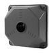 Монтажна коробка Light Vision VLC-02BX, пластик, 130*130*50 мм, графітова (75-00332) 75-00332 фото 1