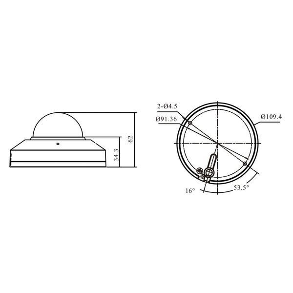 IP-відеокамера з WiFi 6 5Mp TVT TD-9557S4-C(D/WP/AR1) White f=2.8mm з мікрофоном (77-00473) 77-00473 фото