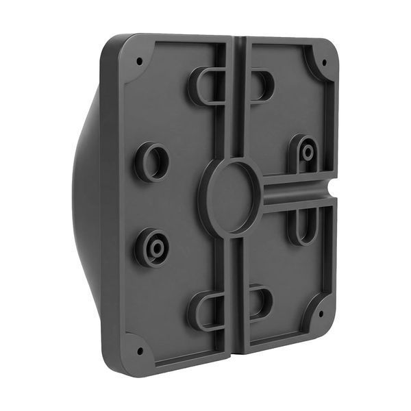 Монтажна коробка Light Vision VLC-08BX, пластик, 130*130*40 мм, графітова (75-00333) 75-00333 фото