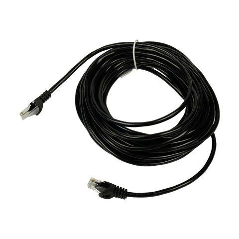 Патч-корд мережевий гігабітний Trinix UTP, RJ-45, CAT.5 25m Black (73-00648) 73-00648 фото