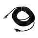 Патч-корд мережевий гігабітний Trinix UTP, RJ-45, CAT.5 25m Black (73-00648) 73-00648 фото 1